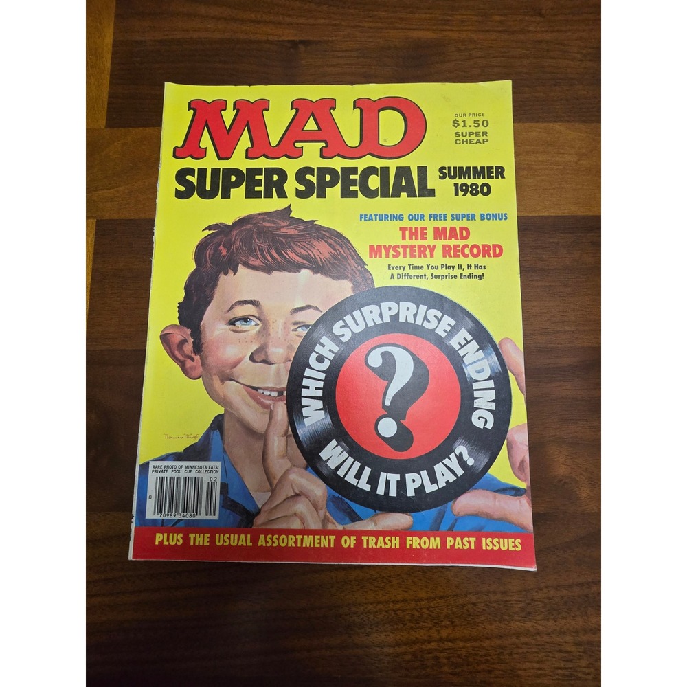 Vintage MAD Super Special‎ Summer 1980 Magazine Alfred E Neuman